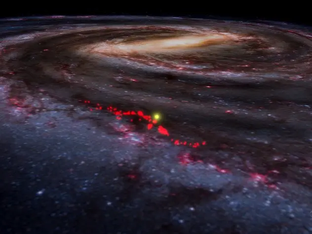Stargazers distinguished a piece of the Milky Way's missing matter