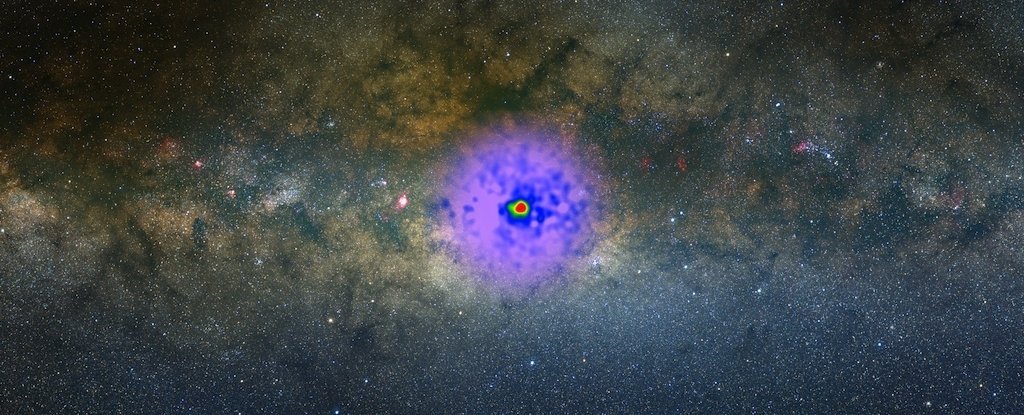 Mysterious Glow Caught in Our Galaxy's Center Really Could Be Due to Dark Matter
