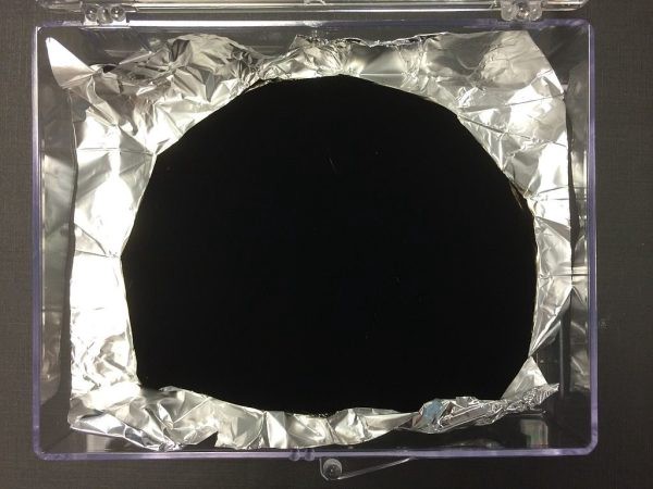 The Darkest Material in the World.